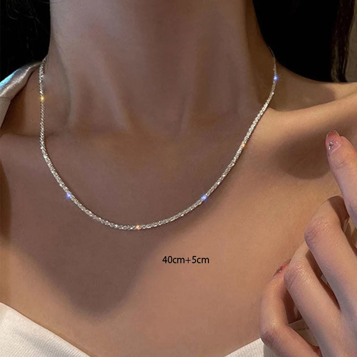 Stella Silver Choker