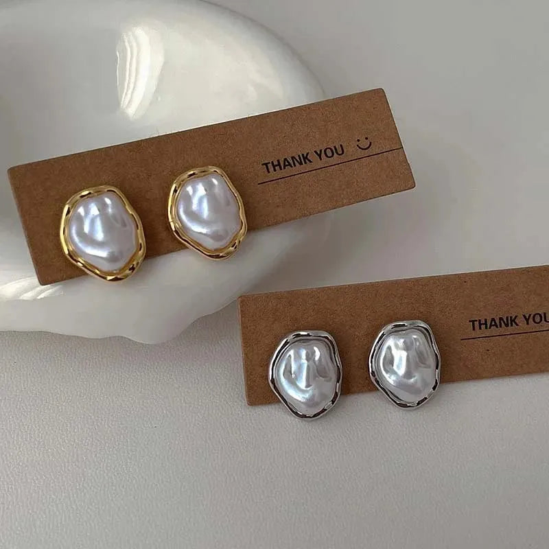 LunaPearl Geometry Earrings