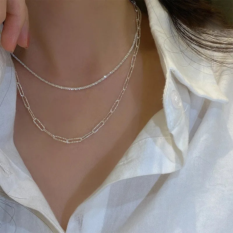 Stella Silver Choker