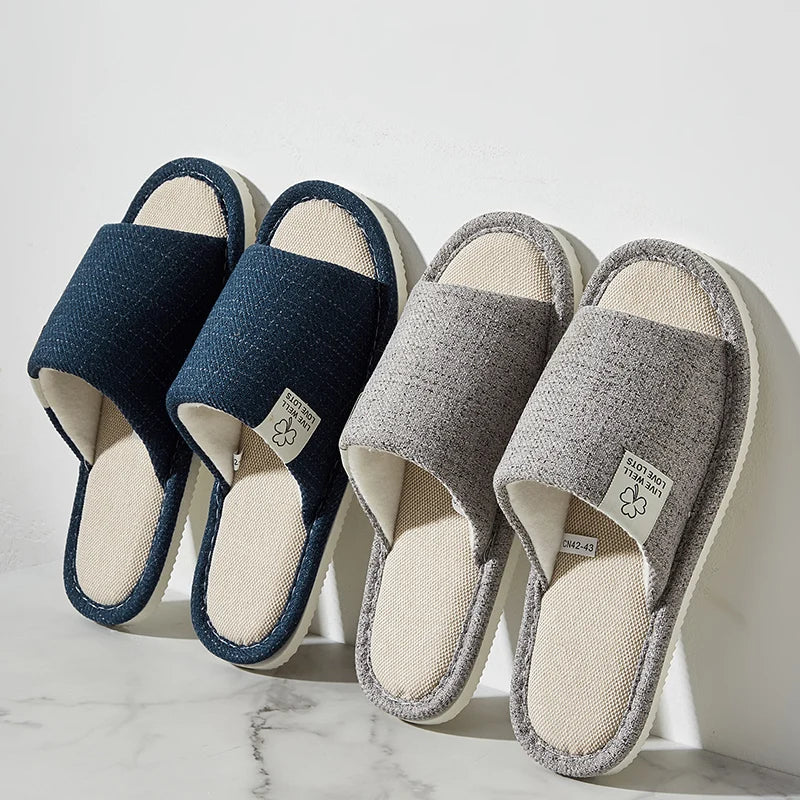 ComfyStep Linen Slippers