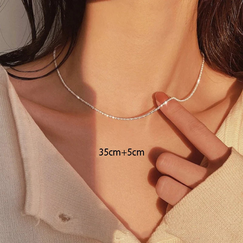 Stella Silver Choker
