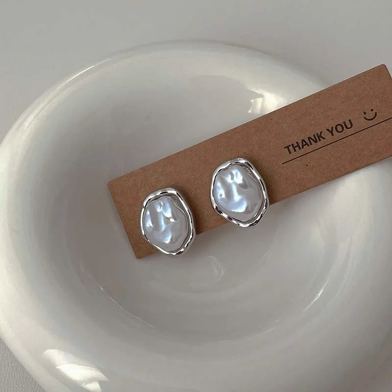 LunaPearl Geometry Earrings