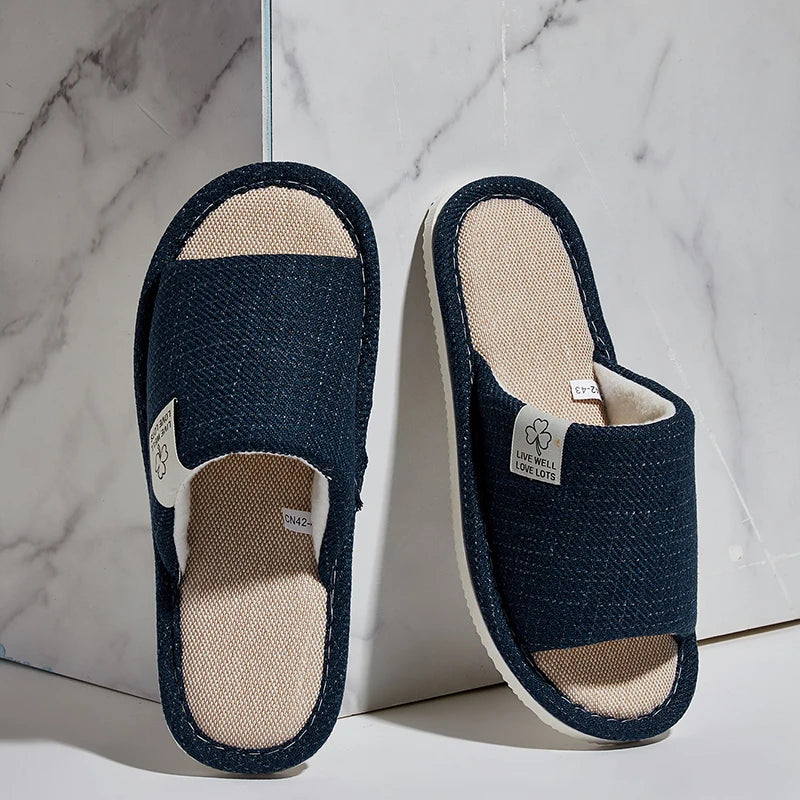 ComfyStep Linen Slippers