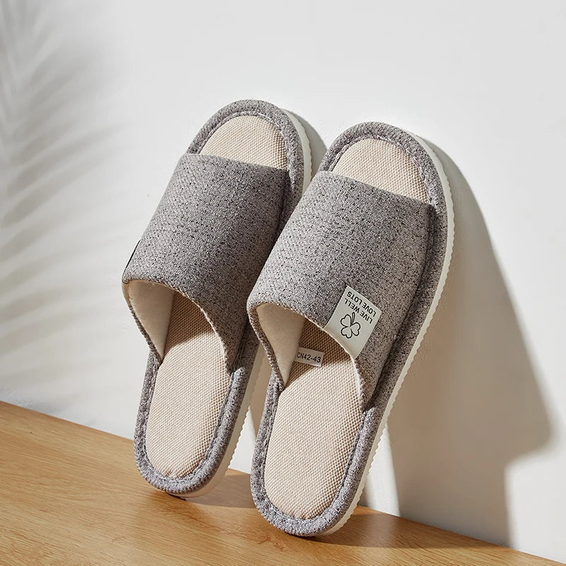 ComfyStep Linen Slippers