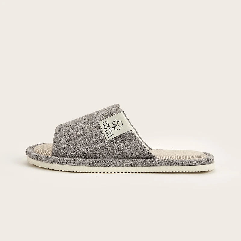 ComfyStep Linen Slippers