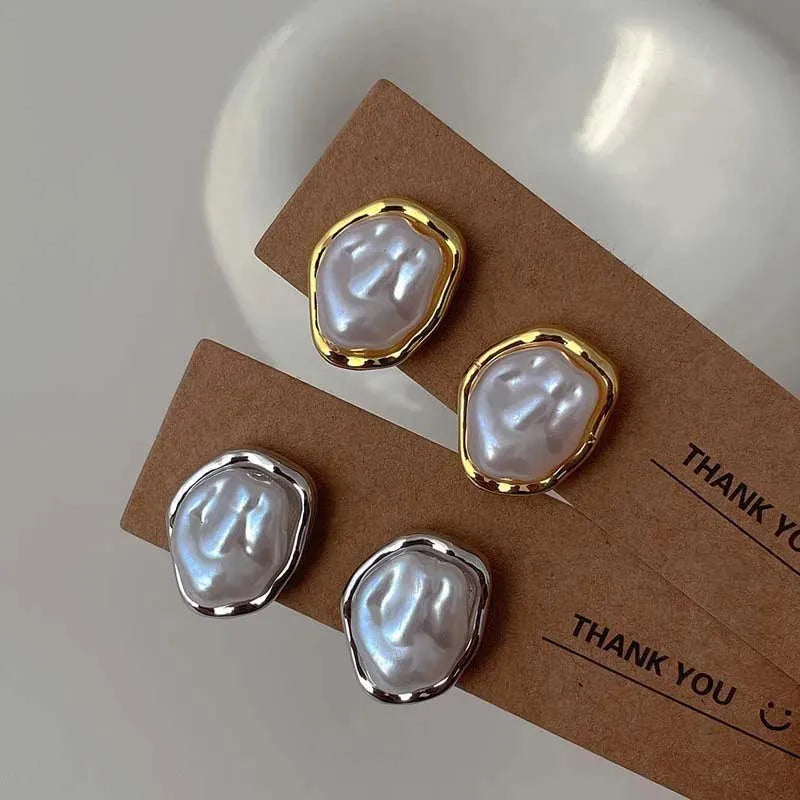 LunaPearl Geometry Earrings